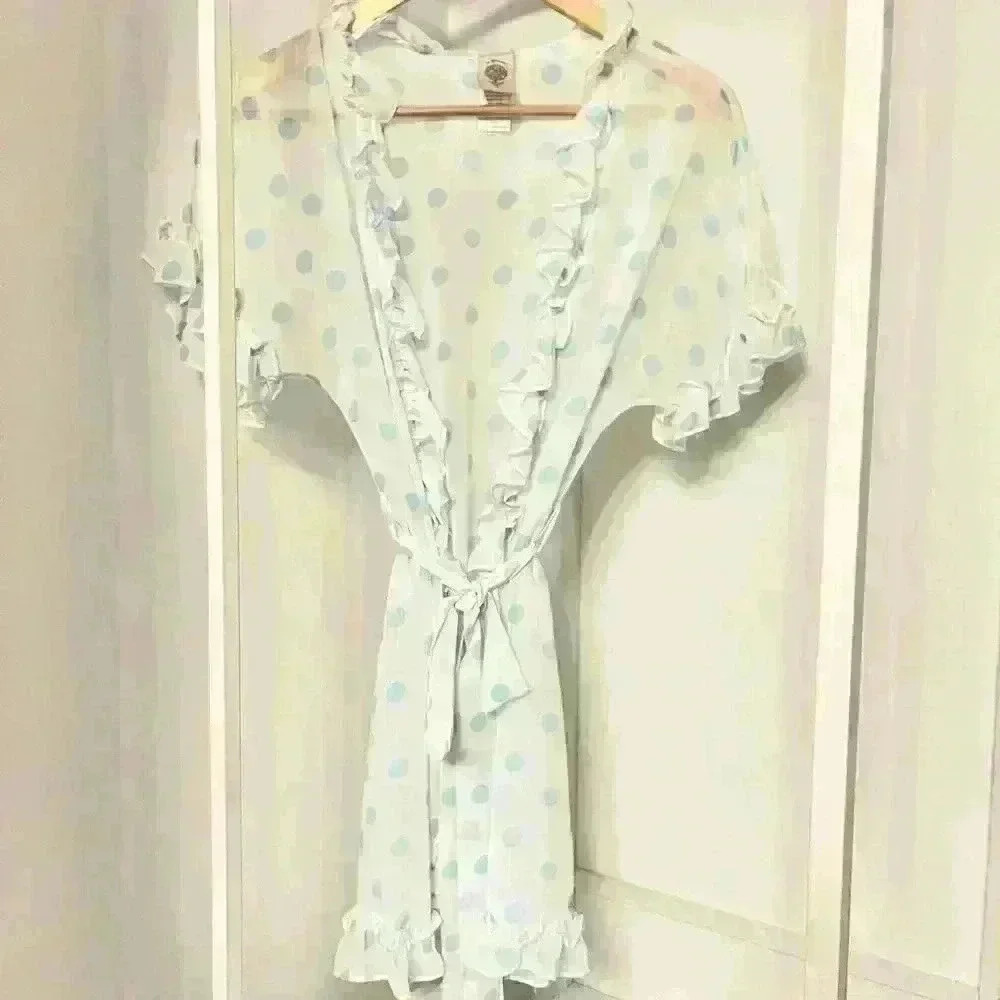 In Bloom polka dot gown